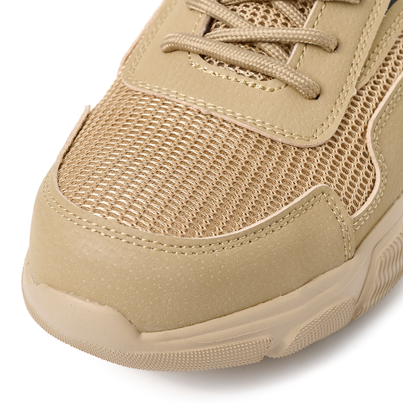 Men's and Women's Anti-slip and Anti-stabbing Work Shoes Wear-resistant Steel Head Anti-smashing Breathable Safety Shoes