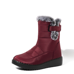 Wholesale Large Size Fur Winter Boots Fashion Women's Winter New Trendy Warm Waterproof Women Snow Boots