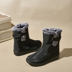 Wholesale Large Size Fur Winter Boots Fashion Women's Winter New Trendy Warm Waterproof Women Snow Boots