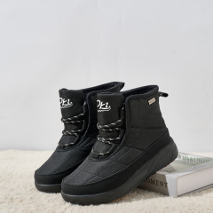 BAIRUILUN Customized Winter Outdoor Ice Grip Snow Boots Premium Women's Wool-Lined Snow Boots for Export Cold-Resistant to -30°C
