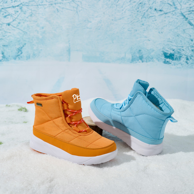 BAIRUILUN Customized Winter Outdoor Ice Grip Snow Boots Premium Women's Wool-Lined Snow Boots for Export Cold-Resistant to -30°C