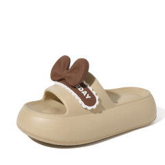Beach Sandals Home Slippers for Women Cute Indoor Outdoor Non-Slip Summer Platform Slides Slippers Thick Sole