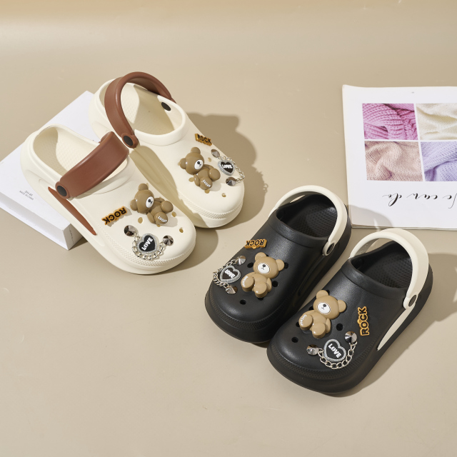 Summer Women's EVA Clogs Thick Sole Outdoor Garden Shoes Comfortable Beach Slippers Fashion Casual Slip-On for Home