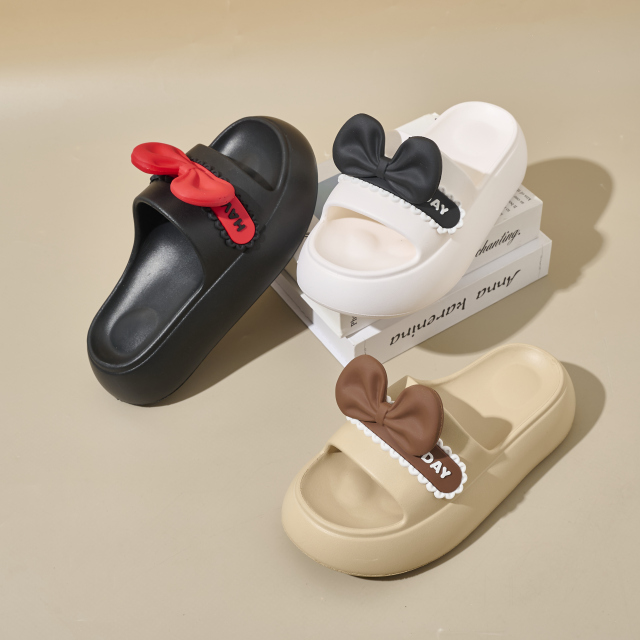 Beach Sandals Home Slippers for Women Cute Indoor Outdoor Non-Slip Summer Platform Slides Slippers Thick Sole