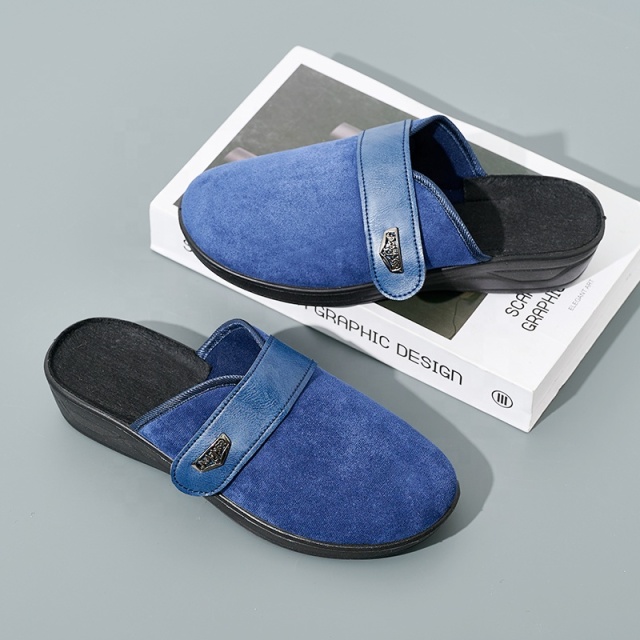 Women's Wool Felt Scuffs Non-slip Indoor slippers Asian Style Felt Slippers for Global Export Bulk Customizable