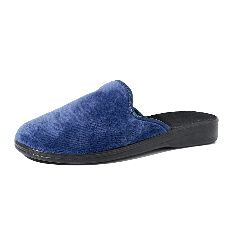 Bulk Customizable Cozy Felt Soft Felt Slippers for Men Comfy Indoor Footwear Wholesale Non-Slip Closed Toe Room Shoes