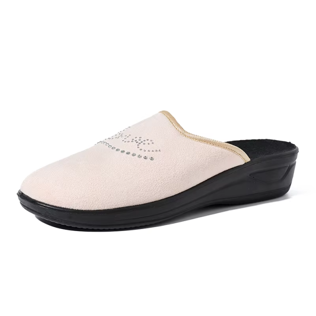 Women's Wool Felt Scuffs Non-slip Indoor slippers Asian Style Felt Slippers for Global Export Bulk Customizable