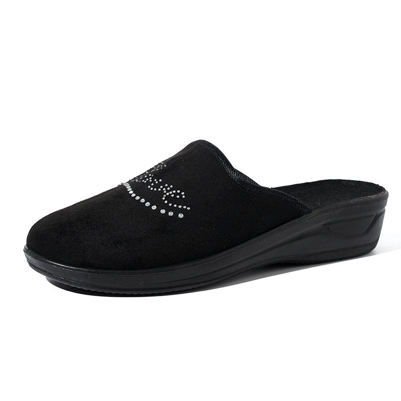 Women's Wool Felt Scuffs Non-slip Indoor slippers Asian Style Felt Slippers for Global Export Bulk Customizable