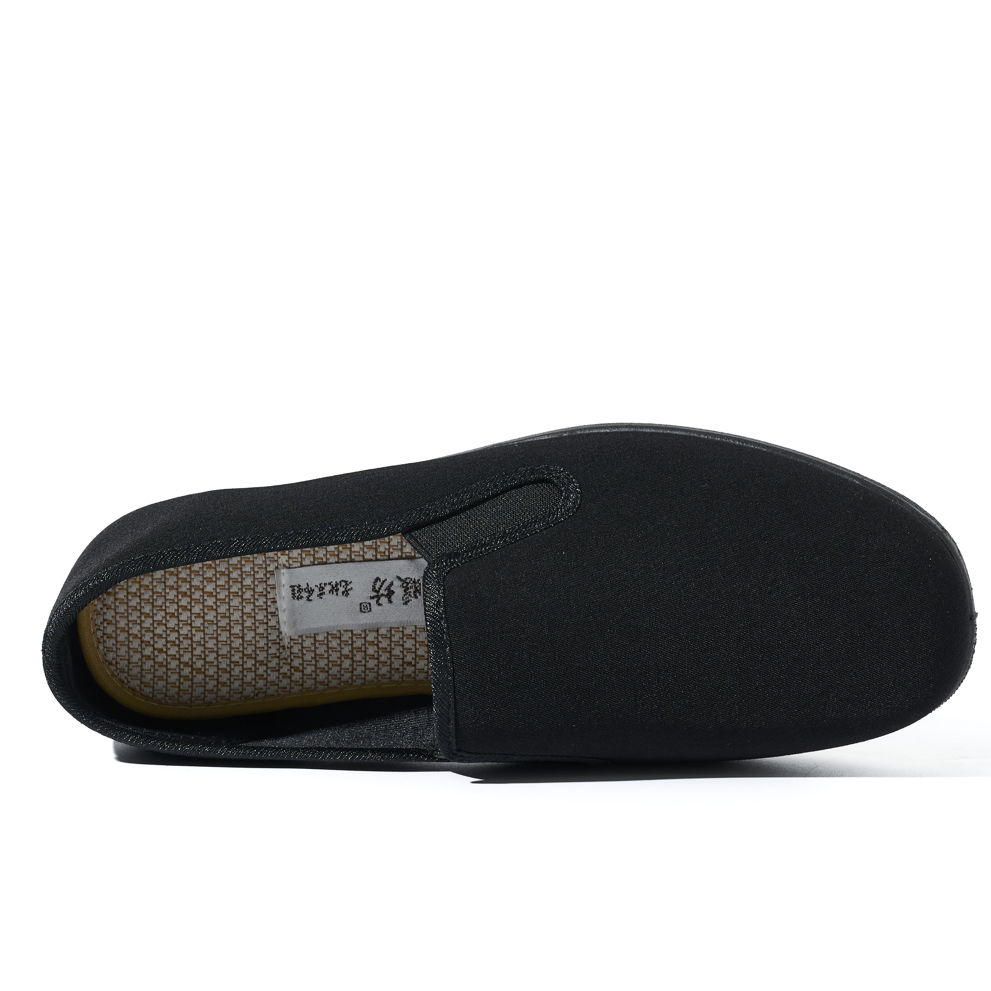 Wholesale Scratch-proof Work Shoes for Man Black Uniform Shoes for Hotel Staff Oriental Minimalist Slippers Support OEM/ODM