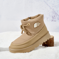 Wholesale Fashion Women's Slip-On Snow Ankle Boots - Warm Plush & Comfortable Winter Boots for Women