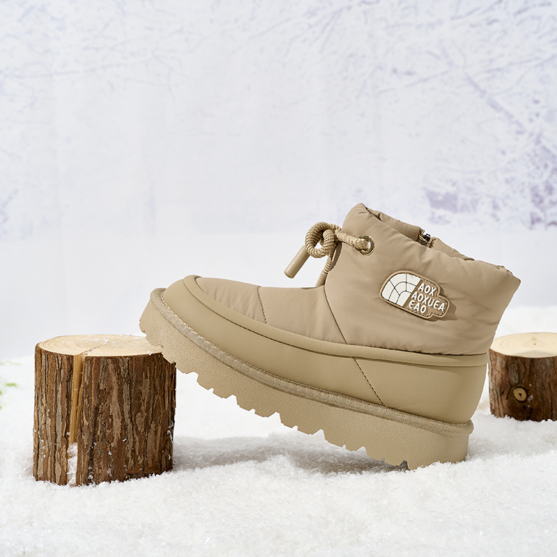 Wholesale Fashion Women's Slip-On Snow Ankle Boots - Warm Plush & Comfortable Winter Boots for Women