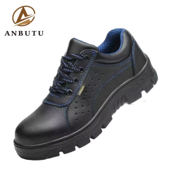 Factory Wholesale of New European Anti-crush and Wear-resistant Work Shoes and Comfortable Men's Safety Shoes