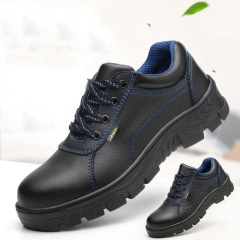 Factory Wholesale of New European Anti-crush and Wear-resistant Work Shoes and Comfortable Men's Safety Shoes