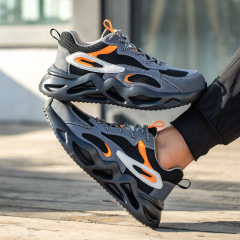 Factory Wholesale of New Anti-drop, Anti-puncture Work Shoes and Anti-slip Men's Safety Shoes