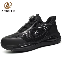 Fashionable Breathable High Quality Work Shoes Stab-proof Wear-resistant Men's Non-slip Safety Shoes