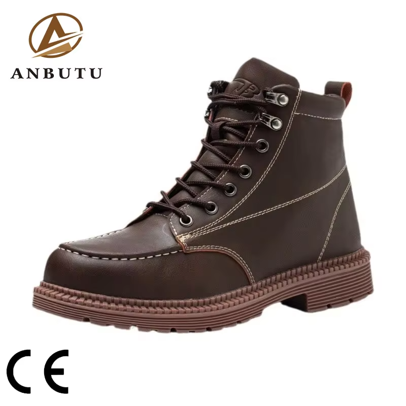 Wholesale Spot Non-slip Steel Head Work Shoes Steel Head Anti-fall and Stab-proof Men's Safety Shoes