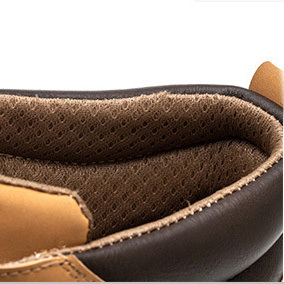 Wholesale Men's Non-slip Steel Head Work Shoes Steel Head Stab-proof Men's High Top Safety Shoes