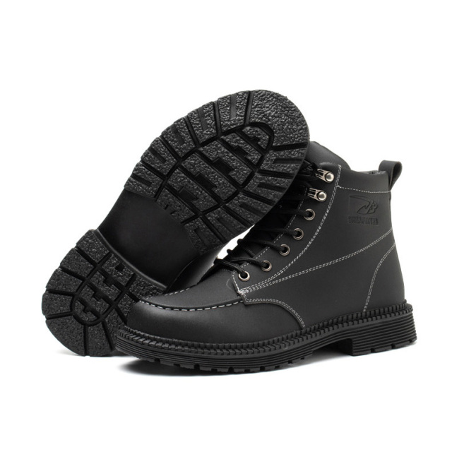 Wholesale Spot Non-slip Steel Head Work Shoes Steel Head Anti-fall and Stab-proof Men's Safety Shoes
