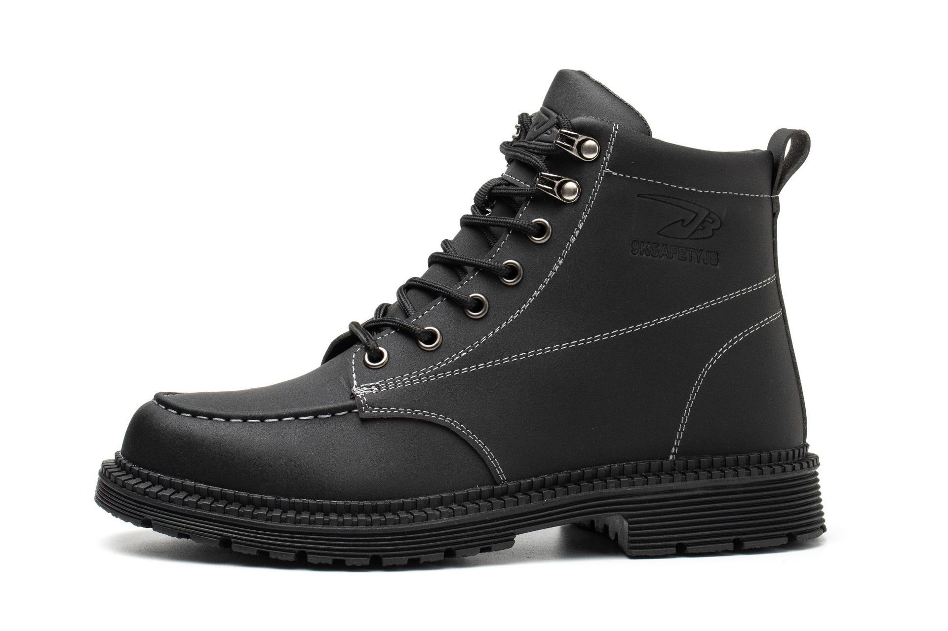 Wholesale Spot Non-slip Steel Head Work Shoes Steel Head Anti-fall and Stab-proof Men's Safety Shoes