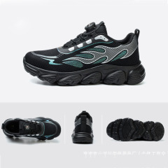 Outdoor Stab-proof Non-slip Road Work Shoes Steel-tipped Men's Wear-resistant Site Safety Shoes
