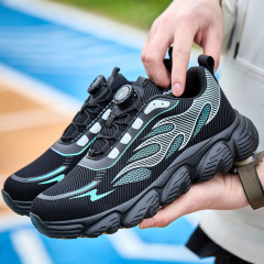 Outdoor Stab-proof Non-slip Road Work Shoes Steel-tipped Men's Wear-resistant Site Safety Shoes