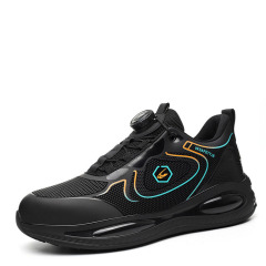 Fashionable Breathable High Quality Work Shoes Stab-proof Wear-resistant Men's Non-slip Safety Shoes