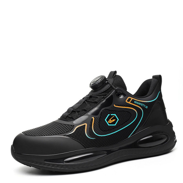 Fashionable Breathable High Quality Work Shoes Stab-proof Wear-resistant Men's Non-slip Safety Shoes