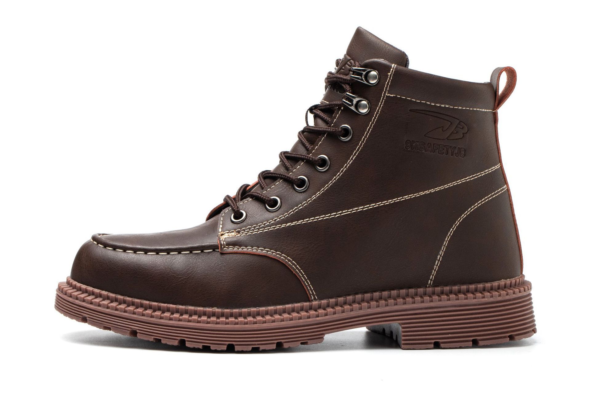 Wholesale Spot Non-slip Steel Head Work Shoes Steel Head Anti-fall and Stab-proof Men's Safety Shoes