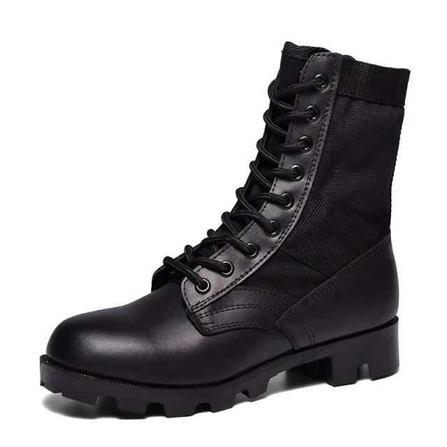 Men's Work Shoes Non-slip Safety Shoes Steel Head Anti-fall and Stab Outdoor High-top Safety Shoes