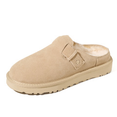 Women's Winter Plush Lined Slippers Warm Noise-reducing Family Slippers Easy to Wear and Comfortable Indoor Footwear