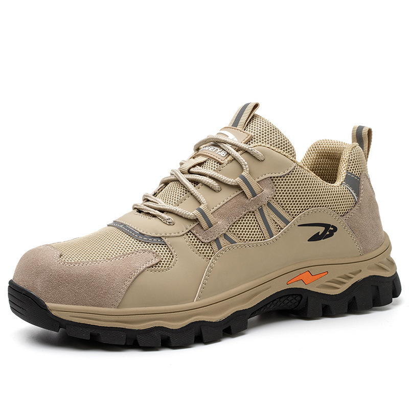 Support Custom Breathable Work Shoes Stab-proof Wear-resistant Men's and Women's Non-slip Safety Shoes