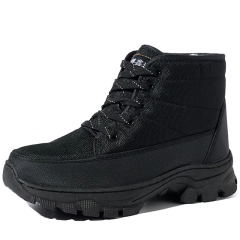 Fashionable Men's Waterproof Classic Winter Boots Shoes Factory Direct Outdoor Warm Plush Winter Snow Boots