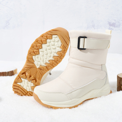 BAIRUILUN NEW Custom Logo Waterproof Fashion Winter Snow Boots Trendy Women Anti-slip Casual Casual Winter Boots Shoes