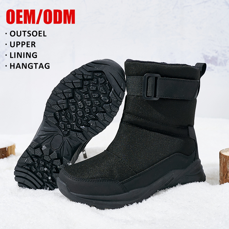 BAIRUILUN NEW Custom Logo Waterproof Fashion Winter Snow Boots Trendy Women Anti-slip Casual Casual Winter Boots Shoes