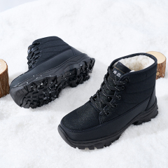 Fashionable Men's Waterproof Classic Winter Boots Shoes Factory Direct Outdoor Warm Plush Winter Snow Boots