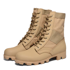 Men's Work Shoes Non-slip Safety Shoes Steel Head Anti-fall and Stab Outdoor High-top Safety Shoes