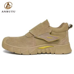 Fashionable Genuine Leather High Quality Insulation 6kv Anti-slip Anti-smashing Steel Toe Safety Shoes Dielectric Footwear