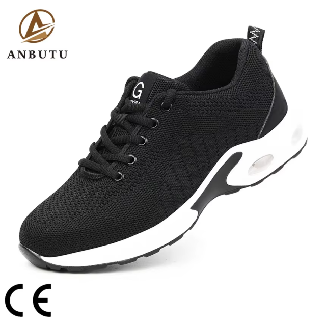 Labor protection Shoes Men's Summer Anti-smash Anti-puncture Light Steel Toecap PU Soft Sole Work Safety Shoes