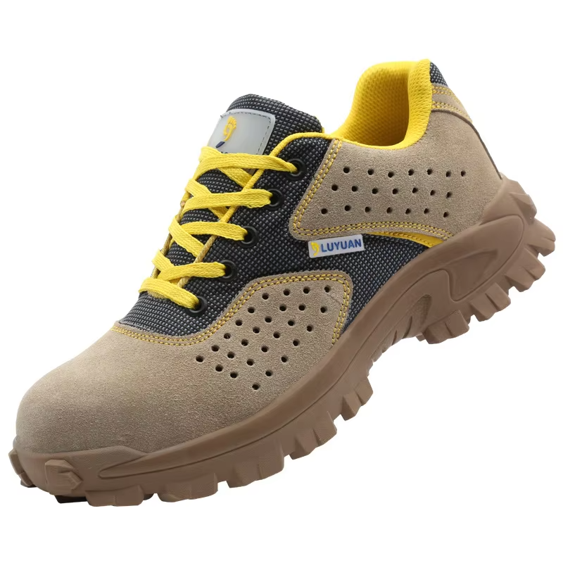 Fashion Factory Design Comfortable Insole Welder Safety Shoes Breathable Safety Welding Shoes for Welder