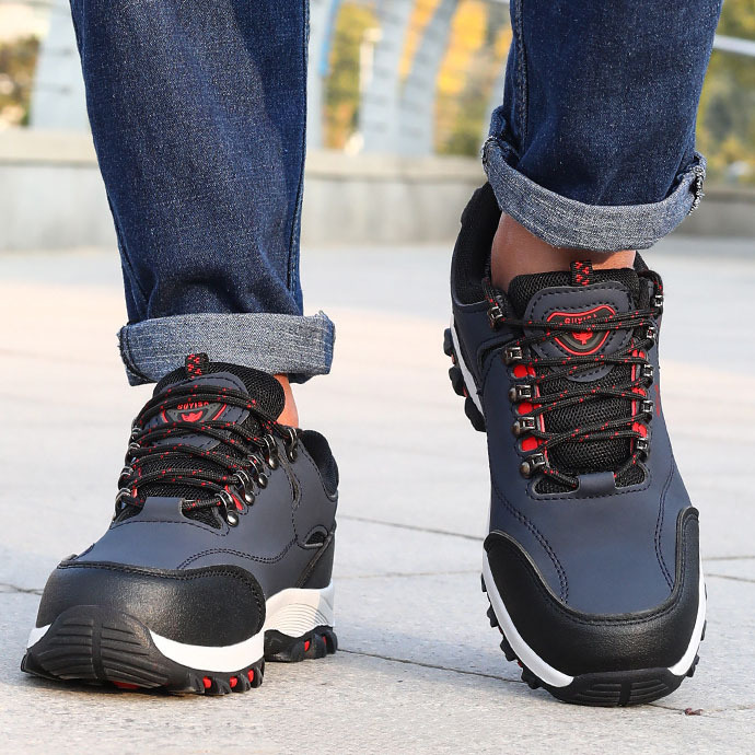 Fashionable High Quality Non-slip Safety Shoes Widened Steel Head Anti-smash and Stab Men's Casual Safety Shoes