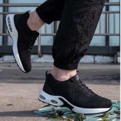 Labor protection Shoes Men's Summer Anti-smash Anti-puncture Light Steel Toecap PU Soft Sole Work Safety Shoes