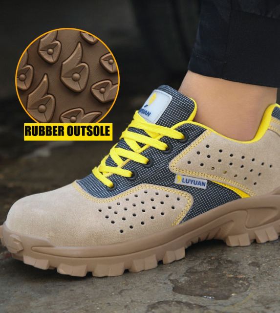 Fashion Factory Design Comfortable Insole Welder Safety Shoes Breathable Safety Welding Shoes for Welder