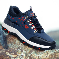 Fashionable High Quality Non-slip Safety Shoes Widened Steel Head Anti-smash and Stab Men's Casual Safety Shoes