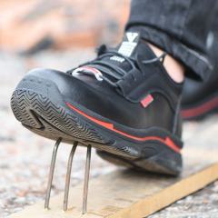 Shoes & Accessories Functional Shoes Safety Shoes Industrial Safety Work Shoes Non-slip Leisure Safety Shoes Plastic Steel Head Anti-smash and Stab Safety Shoes