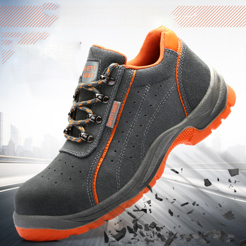 Working Shoes for Industrial Safety slip Resistant Safety Shoes 6inch Achille Brand Steel Toe Safety Shoes for Work