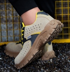 Fashion Factory Design Comfortable Insole Welder Safety Shoes Breathable Safety Welding Shoes for Welder