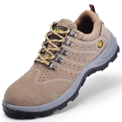 New Style Summer Breathable Industrial Work Steel Toe Unisex Welding Safety Shoes Microfiber Upper Material