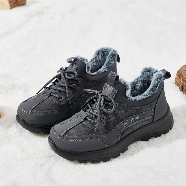 Men's Lightweight Insulated Boots for Fall / Winter Wholesale Comfort Casual Lightweight Warmth Insulated Lined Sneaker for Men