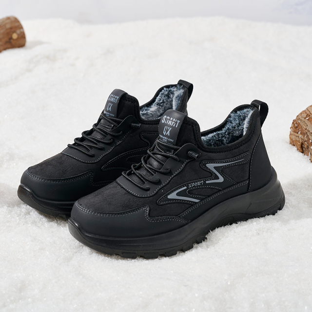 Men's Lightweight Insulated Boots for Fall / Winter Wholesale Comfort Casual Lightweight Warmth Insulated Lined Sneaker for Men