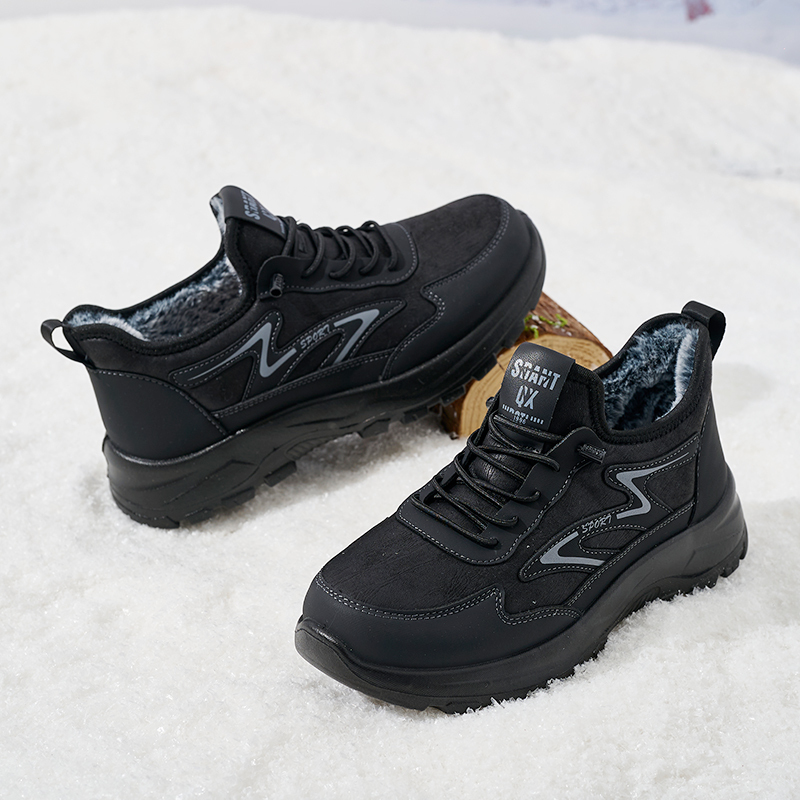 Men's Lightweight Insulated Boots for Fall / Winter Wholesale Comfort Casual Lightweight Warmth Insulated Lined Sneaker for Men